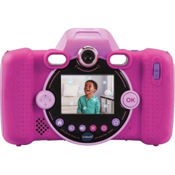 VTech Εκπαιδευτικό Παιχνίδι Kidizoom - Φωτογραφική Κάμερα Duo FX Compact Ροζ VTE51995 3417765199530