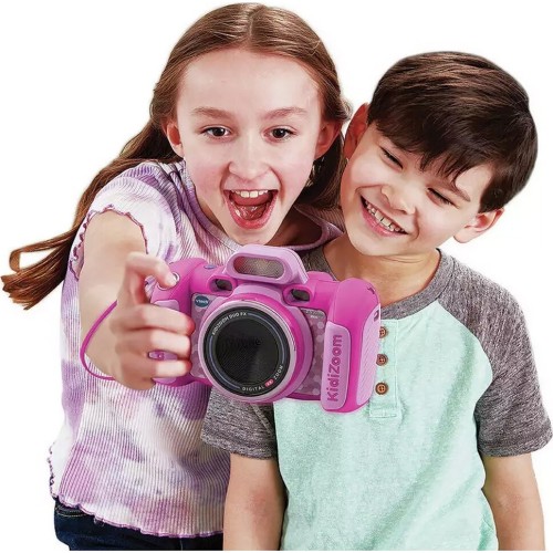 VTech Εκπαιδευτικό Παιχνίδι Kidizoom - Φωτογραφική Κάμερα Duo FX Compact Ροζ VTE51995 3417765199530
