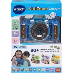 VTech Εκπαιδευτικό Παιχνίδι Kidizoom - Φωτογραφική Κάμερα Duo FX Compact Μπλε (Αγγλικά) VTE51990 3417765199035