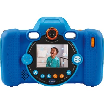 VTech Εκπαιδευτικό Παιχνίδι Kidizoom - Φωτογραφική Κάμερα Duo FX Compact Μπλε (Αγγλικά) VTE51990 3417765199035