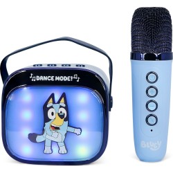 otl technologies otl Portable Speaker - Bluey Popsing Karaoke Speaker and Microphone, Blue  5055371631402