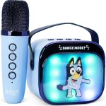 otl technologies otl Portable Speaker - Bluey Popsing Karaoke Speaker and Microphone, Blue  5055371631402