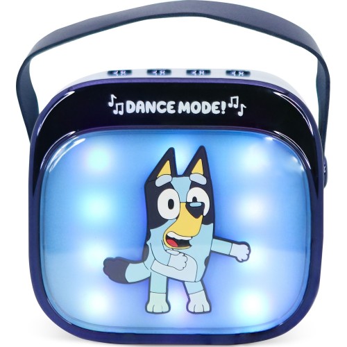 otl technologies φορητό ηχείο otl  - bluey popsing karaoke speaker and microphone, μπλε  5055371631402