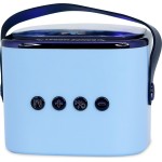 otl technologies φορητό ηχείο otl  - bluey popsing karaoke speaker and microphone, μπλε  5055371631402