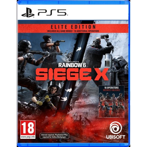 UBISOFT tom Clancys six Siege Elite Edition ps5  3307216306030