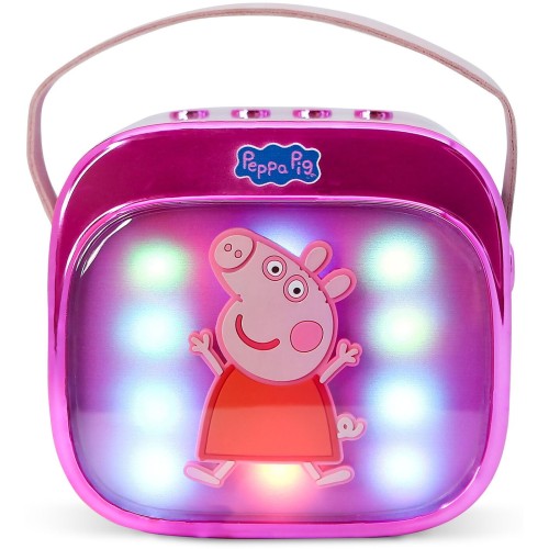 otl technologies OTL - PEPPA PIG POPSING LED LIGHT UP WIRELESS KARAOKE SPEAKER  5055371631341