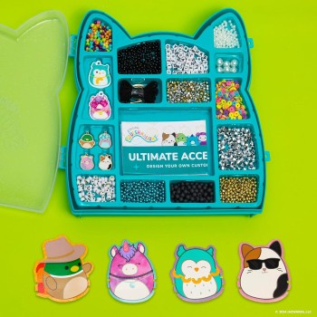 Horizon Group USA Squishmallows - Στούντιο Αξεσουάρ Βραχιολιών 500+ Κομμάτια HG238094 194356380944