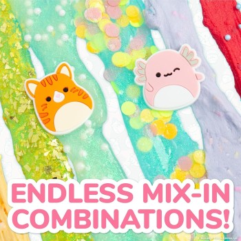 Horizon Group USA Squishmallows Original Ultimate Slime Mixins, Σετ 10 Slime, Glitter And Cloud Slime HG224698 194356246981