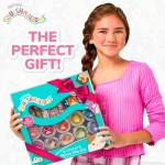 Horizon Group USA Squishmallows Original Ultimate Slime Mixins, 10-pack, Glitter and Cloud Slime, 8 Fun Slime Add Ins, Pre-made 
