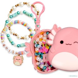 Horizon Group USA Squishmallows Original Archie The Axolotl Bracelet Kit, Friendship Bracelet Kit, Charm Bracelet Making Kit, Gi