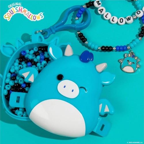 Horizon Group USA Squishmallows Original Tatiana The Dragon Bracelet Kit, Bracelet Making Kit, Friendship Bracelet Kit, Charm Br