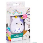 Horizon Group USA Squishmallows Original Bubba The Cow Bracelet Kit, Bracelet Making Kit, Friendship Bracelet Kit, Charm Bracele