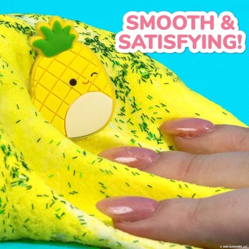 Horizon Group USA Original Squishmallows Maui Premium Cloud Slime - Limited Release, Pineapple Scent, 8 oz. Jar HG235370 1943562