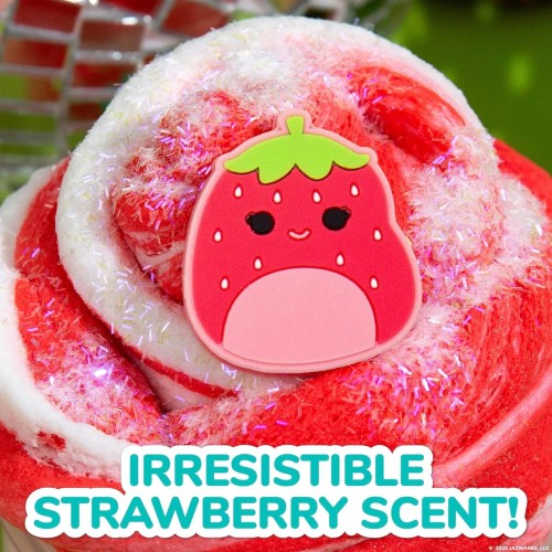 Horizon Group USA Original Squishmallows Scarlet Premium Cloud Slime - Limited Release, Strawberry Scent, 8 oz. Jar HG235370 194
