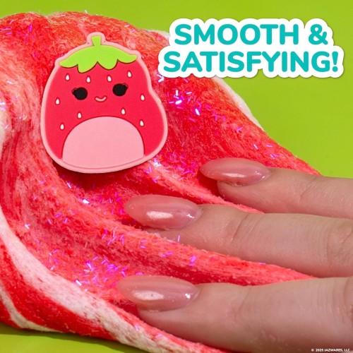 Horizon Group USA Original Squishmallows Scarlet Premium Cloud Slime - Limited Release, Strawberry Scent, 8 oz. Jar HG235370 194