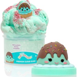 Horizon Group USA Squishmallows Maya The Ice Cream Premium Cloud Slime, Αρωματικό Cloud Slime Με Topper Σε Βαζάκι  HG235370 1943