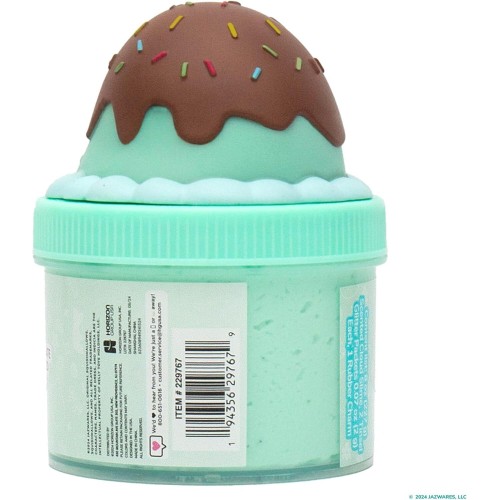 Horizon Group USA Squishmallows Maya The Ice Cream Premium Cloud Slime, Αρωματικό Cloud Slime Με Topper Σε Βαζάκι  HG235370 1943