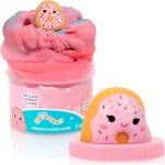 Horizon Group USA Squishmallows Dabria The Donut Premium Cloud Slime Αρωματικό Cloud Slime Με Topper Σε Βαζάκι  HG235370 1943562