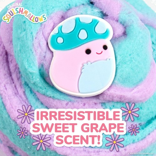 Horizon Group USA Squishmallows Pyle The Mushroom Premium Cloud Slime Αρωματικό Cloud Slime Με Topper Σε Βαζάκι  HG225215 194356