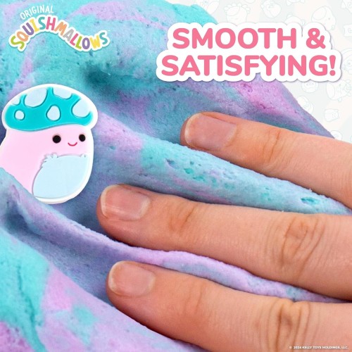 Horizon Group USA Squishmallows Pyle The Mushroom Premium Cloud Slime Αρωματικό Cloud Slime Με Topper Σε Βαζάκι  HG225215 194356