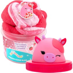 Horizon Group USA Squishmallows Calynda The Cow Premium Cloud Slime Αρωματικό Cloud Slime Με Topper Σε Βαζάκι  HG225215 19435624