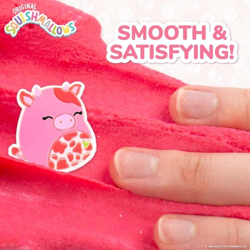 Horizon Group USA Squishmallows Calynda The Cow Premium Cloud Slime Αρωματικό Cloud Slime Με Topper Σε Βαζάκι  HG225215 19435624