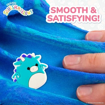 Horizon Group USA Squishmallows Tatiana The Dragon Premium Cloud Slime Αρωματικό Cloud Slime Με Topper Σε Βαζάκι HG225215 194356