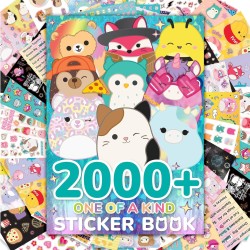 Horizon Group USA Squishmallows - Sticker Book 2000+ Αυτοκόλλητα HG224701 194356247018