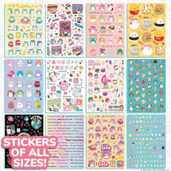 Horizon Group USA Squishmallows - Sticker Book 2000+ Αυτοκόλλητα HG224701 194356247018
