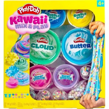 Horizon Group USA Play-Doh Playdoh - Kawaii Mix & Play Slime HG236066 194356360663