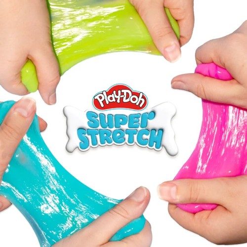 Horizon Group USA Play-Doh Playdoh - Super Stretch (5 Colors) - Lila HG235490 194356353351