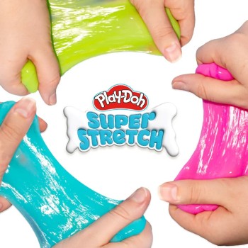 Horizon Group USA Play-Doh Playdoh - Super Stretch (5 Colors) - Lila HG235490 194356353351