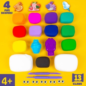 Horizon Group USA Play-Doh Playdoh - Set Of 13 Air Dry Clay HG230385 194356303851