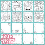 Horizon Group USA Squishmallows - Sketchbook HG224763 194356247636