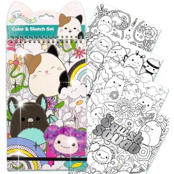 Horizon Group USA Original Squishmallows Color & Sketch Σετ 15 Σελίδες HG232620 194356326201