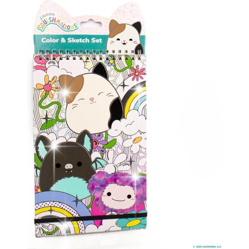 Horizon Group USA Original Squishmallows Color & Sketch Σετ 15 Σελίδες HG232620 194356326201