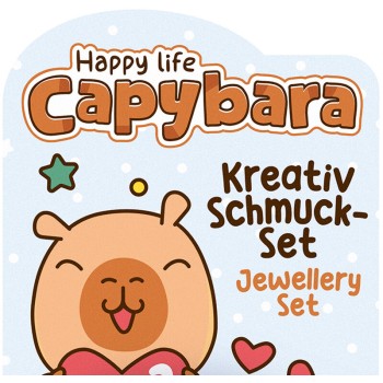 TRENDHAUS Capybara Happy Life - Σετ Δημιουργίας Κοσμημάτων  4032722967459