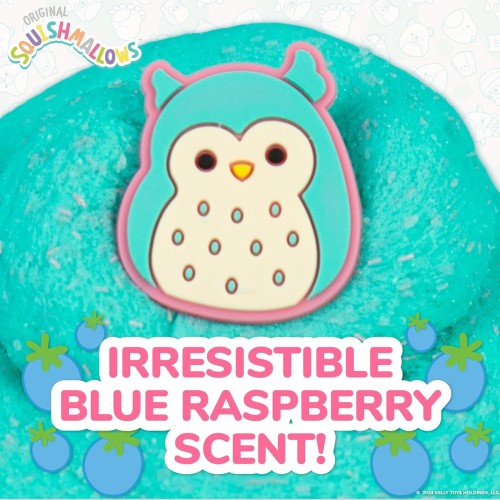 Horizon Group USA Original Squishmallows Winston Premium Cloud Slime - Limited Release, Blue Raspberry Scent, 8 Oz. Jar HG224757