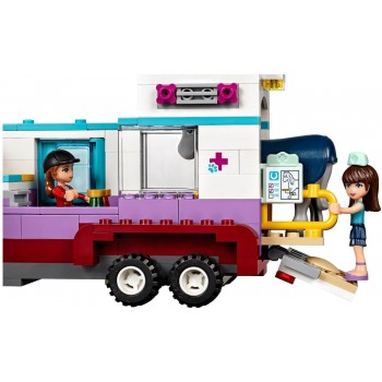 LEGO Friends Κτηνιατρικό Τρέιλερ Αλόγων 41125 5702015593571