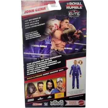 Mattel Wwe Live Event Elite Φιγούρες Wwe Royal Rumble John Cena HVF76 / JHX74 194735337491