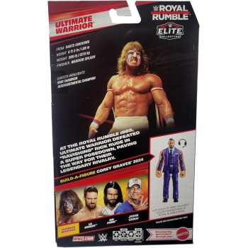 Mattel wwe live event elite φιγούρες wwe royal rumble ultimate warrior HVF76 / JHX73 194735337835
