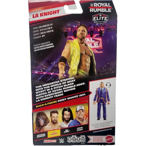 Mattel WWE Royal Rumble LA Knight Action HVF76 / JHX71 194735337811