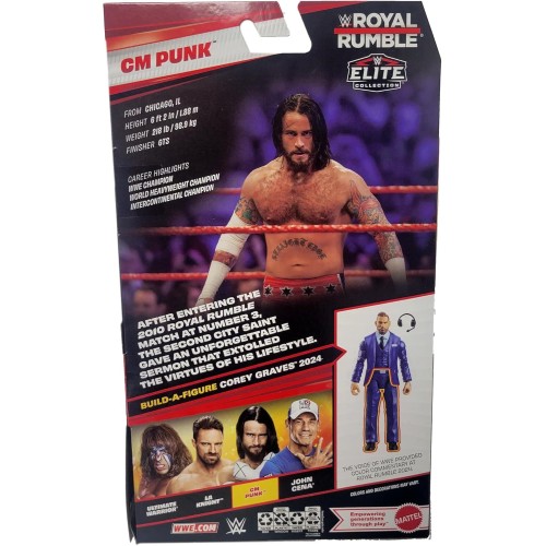 Mattel wwe live event elite φιγούρες wwe royal rumble cm punk action HVF76 / JHX72 194735337736