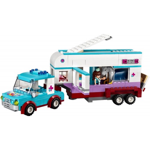 LEGO Friends Κτηνιατρικό Τρέιλερ Αλόγων 41125 5702015593571