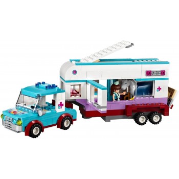 LEGO Friends Κτηνιατρικό Τρέιλερ Αλόγων 41125 5702015593571