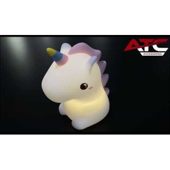 ATC LED Unicorn Silicone Night Light 20.005.0006 6981200050006