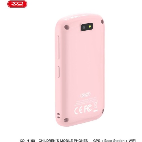 XO H160 GPS Παιδικό Smart Κινητό 4G 2.8 Ροζ 16.001.0237 6975837582552