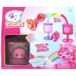 Just toys QT Kitties | QT Kitties Rainbow Playset 450009 6924500090801
