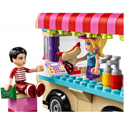 LEGO Friends Βανάκι Με Χοτ Ντογκ Του Λούνα Παρκ 41129 5702015593618