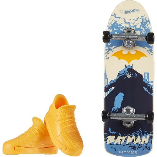 Mattel Hot Wheels Hw Skate And Παπούτσια Skate Batman HGT46 / HYL40 194735250097